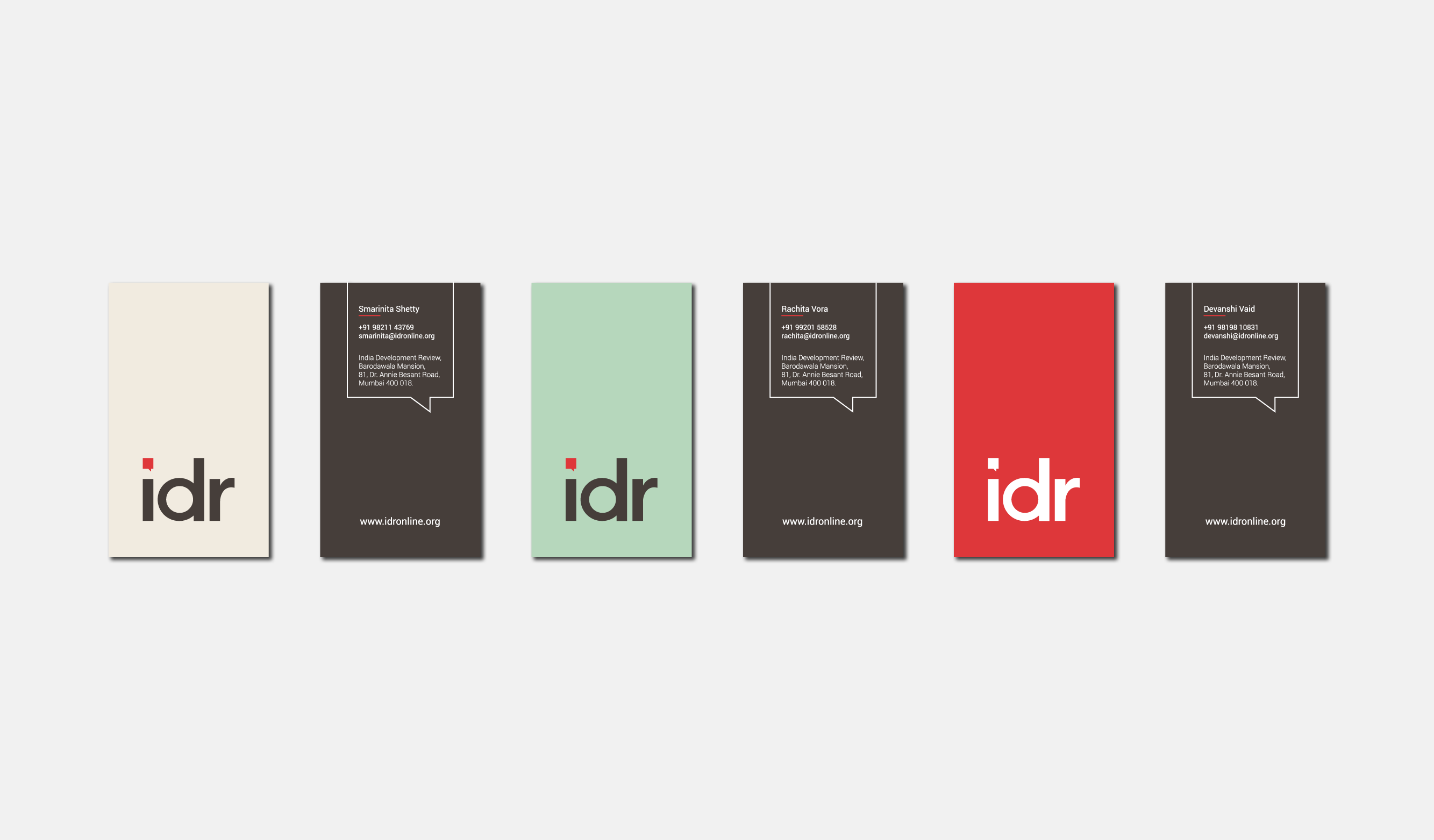 India Development Review, IDR, Branding & Logo Design