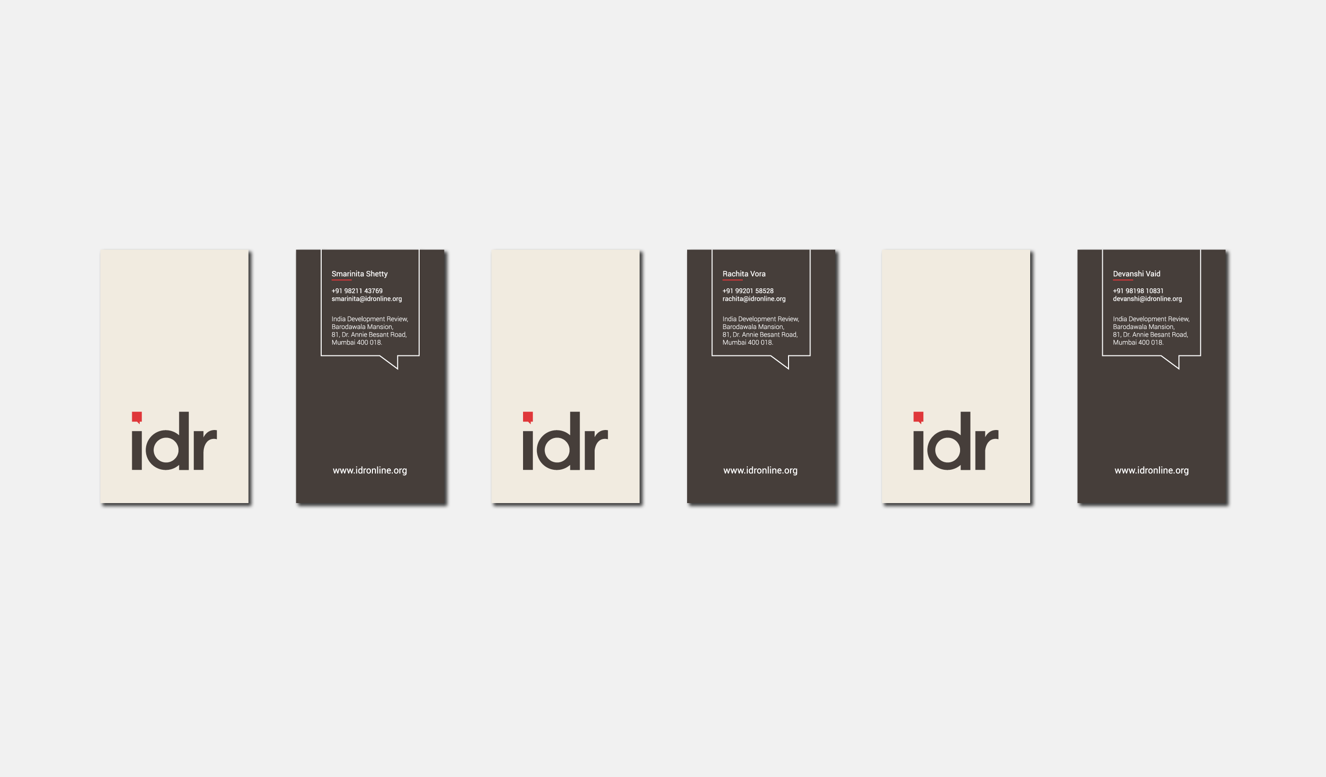 India Development Review, IDR, Branding & Logo Design