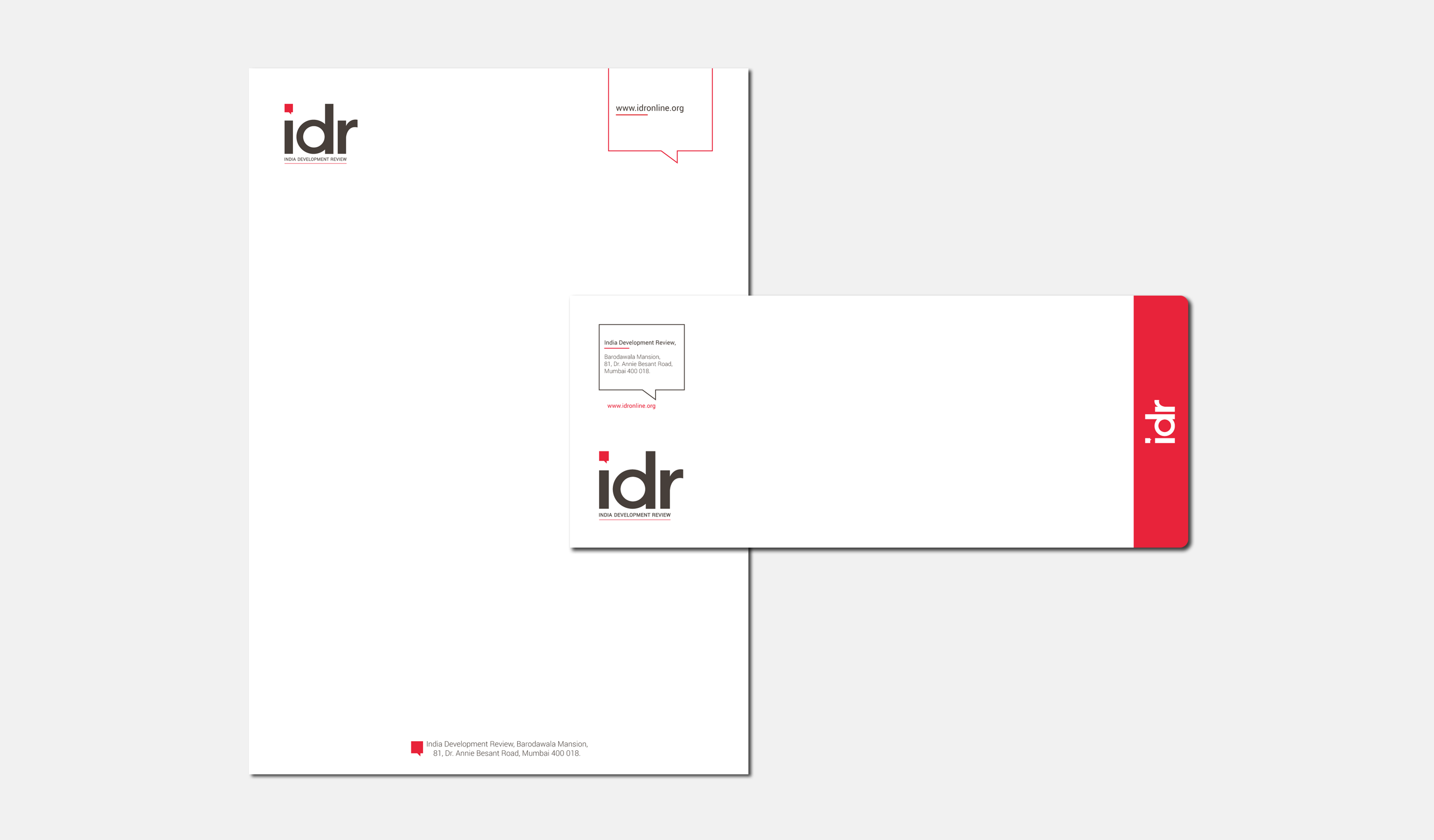 India Development Review, IDR, Branding & Logo Design