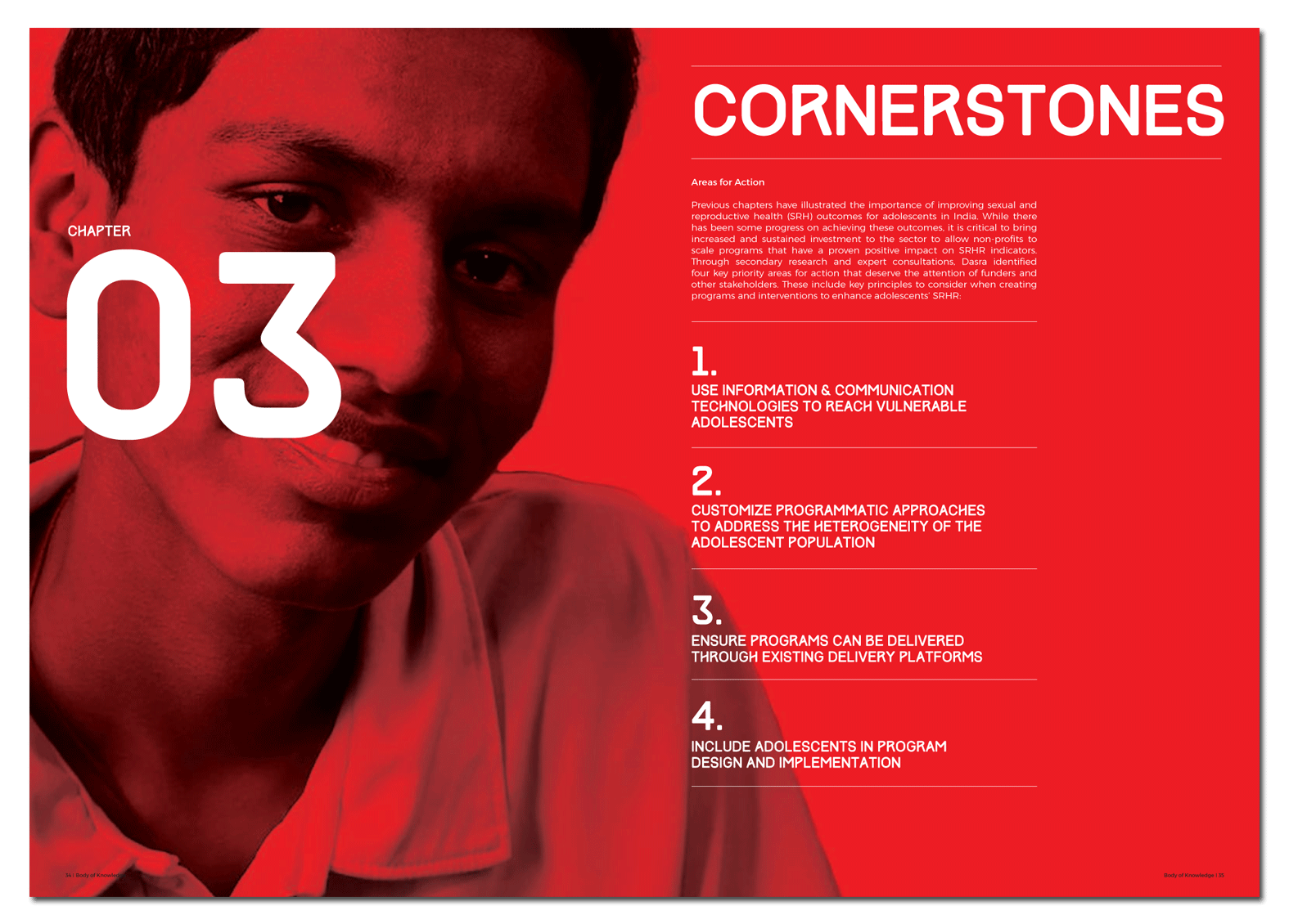 Report Design, Dasra India. Adolescents Girls India