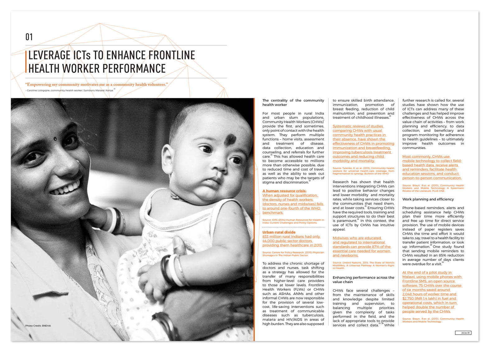 Life Line Report Design, Dasra India. Adolescents Girls India,